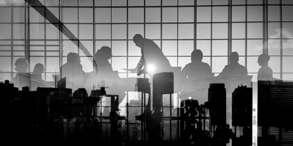 silhouette-business-people-discussion-meeting-cityscape-team-concept